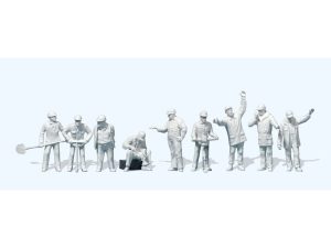 dělníci na stavbě trati Preiser 63003