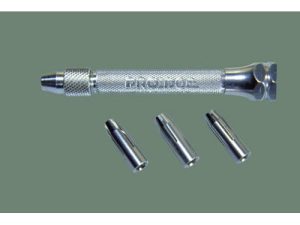 ruční vrtačka s vyměnitelnými kleštinami (4 ks), pro průměr stopky do 3 mm Proedge 58111
