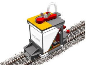 aplikátor lepidla s elekronickým dávkováním H0/00 Proses PBS-FIX-07