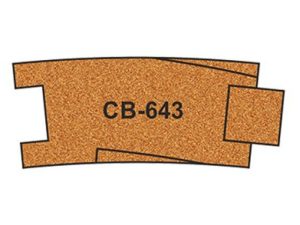 korkové podloží 10ks pro R643 Proses PCB-643