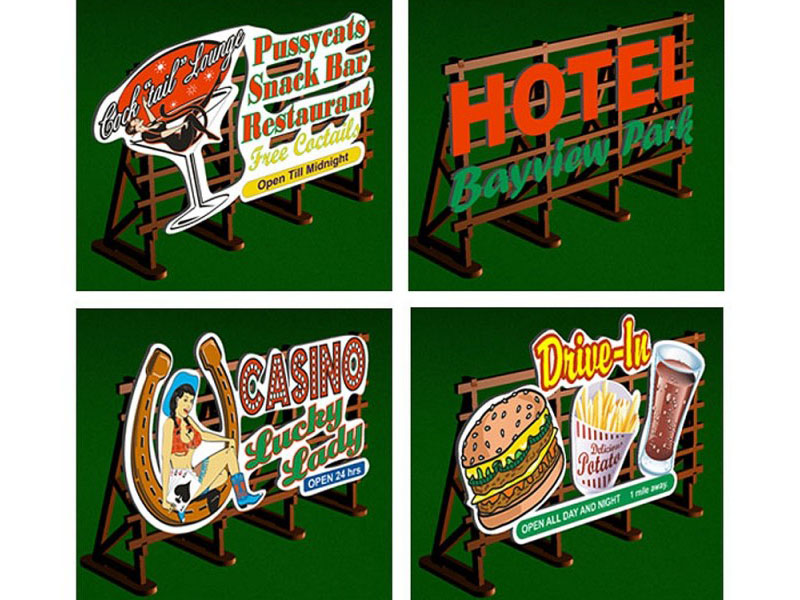 billboard 4ks - set I. Proses PLS-007