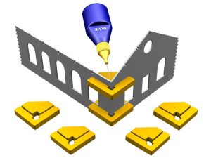 magnetické prvoúhlé držáky Snap & Glue 4ks Proses PPR-SS-01