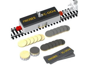 pojízdný čistič kolejí Wet & Dry H0/00 Proses PTC-004