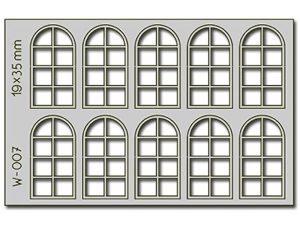okna 19 x 35 mm 10ks Proses PW-007