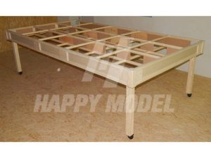 rám kolejiště 1000 x 2500 mm s nohami RailSys 12510