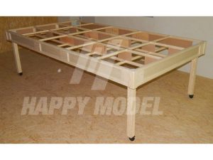 rám kolejiště 1300 x 2500 mm s nohami RailSys 12513