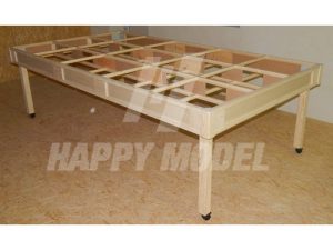 rám kolejiště 1400 x 2500 mm s nohami RailSys 12514