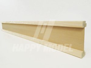 samostatný čelní pohledový díl 1450 mm RailSys 20003