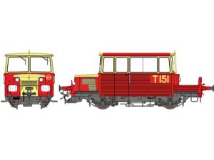 drezína DU65 T 151 RATP DCC se zvukem RAILS EUROP EXPRESS MB111S