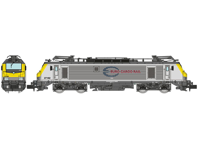 elektrická lokomotiva BB 27162 EURO CARGO RAIL SNCF RAILS EUROP EXPRESS NW298