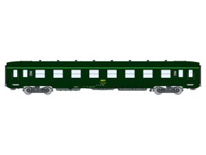 osobní vůz B8 ex-A8 2.třídy zelený SNCF RAILS EUROP EXPRESS VB397