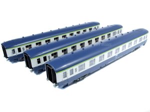 set lůžkových vozů B9c9 modré / šedé SNCF RAILS EUROP EXPRESS VB402