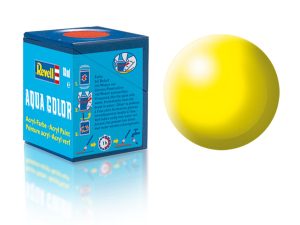 barva Revell akrylová - 36312: hedvábná světle žlutá (luminous yellow silk) Revell 36312