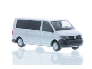 VW T6 LR bus plochá střecha stříbrný Rietze 11612