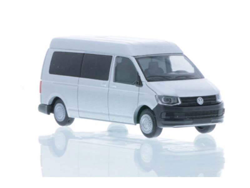 VW T6 LR bus střední střecha stříbrný Rietze 11616