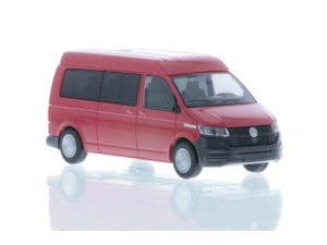 VW T6.1 LR bus střední střecha červený Rietze 11628