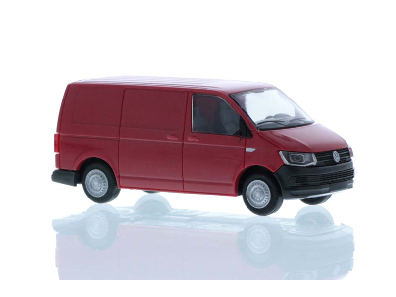 Volkswagen T6 skříň KR červený Rietze 11685