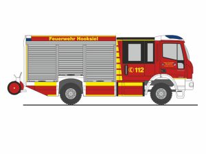 Magirus HLF Team Cab hasiči Hooksiel Rietze 68163