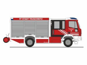 Magirus HLF Team Cab hasiči Teuschnitz Rietze 68165