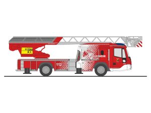 Magirus DLK 32 hasiči Essen Rietze 71110