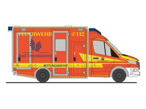 GSF RTW 18 hasiči Bad Oeynhausen Rietze 76137