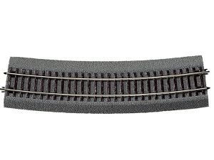 kolej oblouková R9 15° s podložím Roco 42527