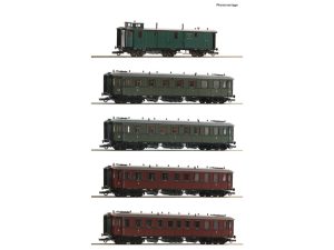 set rychlíkových vozů K.W.St.E. Roco 6200076