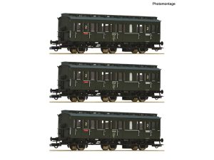 set oddílových vozů PKP Roco 6200100