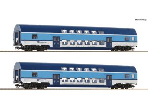 set osobních patrových vozů Dosto ČD Roco 6280028