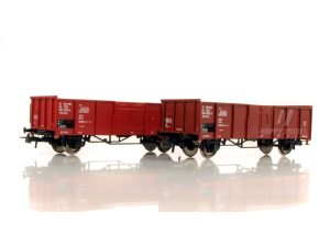 set dvou otevřených vozů Es/Vte ČSD Roco 6600002
