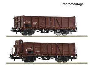 set otevřených vozů E Villach ÖBB Roco 6600123