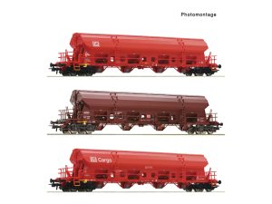 set vozů Tadgs 959 s posuvnou střechou DB AG Roco 6600153