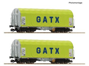 set vozů krytých plachtou Shimmns GATX Roco 6680011