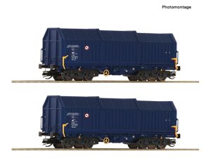 set teleskopických vozů Shimmns ZSSK Cargo Roco 6680013