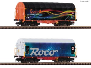 set vozů krytých plachtou Shimmns Roco a Kuehn Roco 6680022