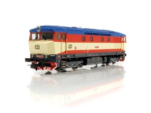 dieselová lokomotiva Bardotka 749 257-2 ČD DCC se zvukem Roco 7310008