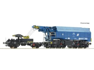 železniční jeřáb EDK 750 ÖBB DCC se zvukem Roco 7310069