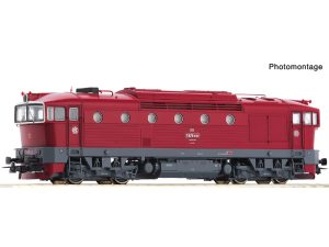 dieselová lokomotiva Brejlovec T 478.3137 ČSD se zvukem Roco 7310071