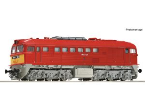 dieselová lokomotiva M62 129 MÁV DCC se zvukem Roco 7390017
