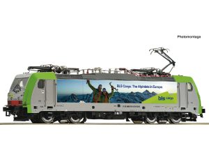 elektrická lokomotiva 486 501-0 BLS Cargo se zvukem Roco 7510101
