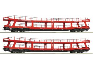 set vozů pro přepravu aut DDm BTE Roco 77047
