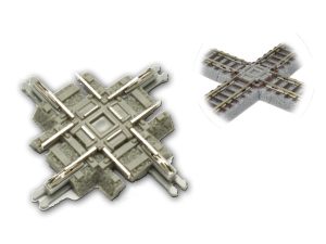 křižovatka 90°, délka 55mm Rokuhan 7297025