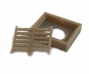 kanálový poklop obdélník 5ks Miniatur mo03