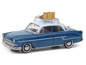 Opel Kapitän se střešním nosičem1:43 Schuco 450267300