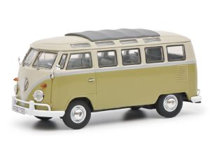 VW T1b Samba zelenošedá 1:43 Schuco 450359200