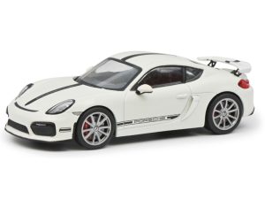 Porsche Cayman GT4 bílé 1:43 Schuco 450758800