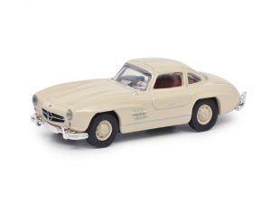 MB 300SL coupé béžový 1:87 Schuco 452639300