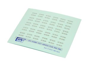 sada SPZ osobní vojenské ČSSR SDV 1025