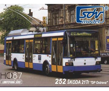Škoda 21Tr trolejbus, DP Ostrava SDV 252
