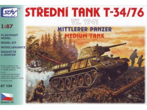 střední tank T-34/76 vz.1941 SDV 87134